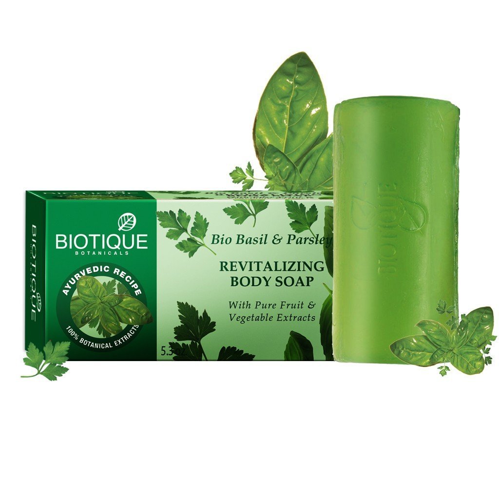 Biotique Bio Basil & Parsley Soap Image