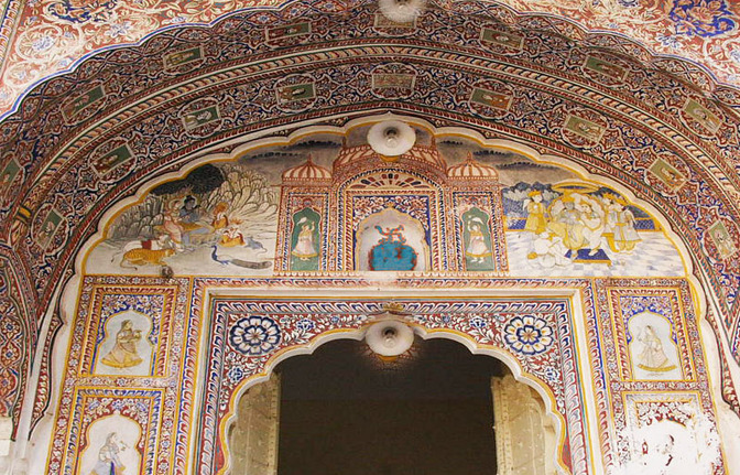 Binsidhar Newatia Haveli - Mandawa Image