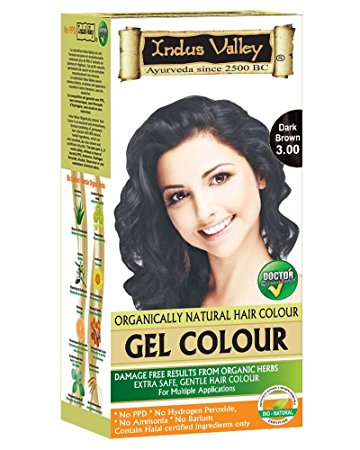 Indus Valley Gel Hair Colour Dark Brown Image