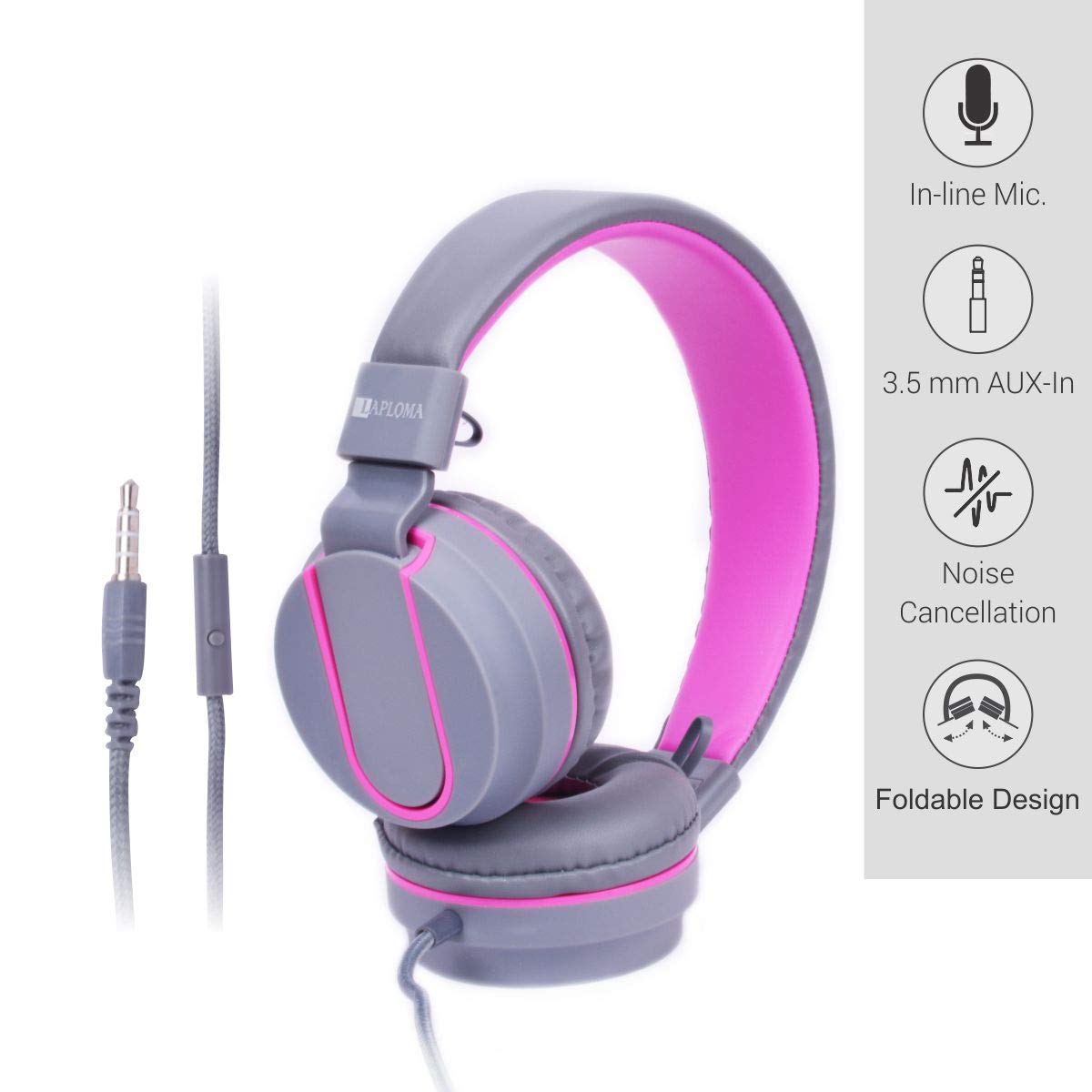 Laploma Trance Wired Headphone with Mic Image