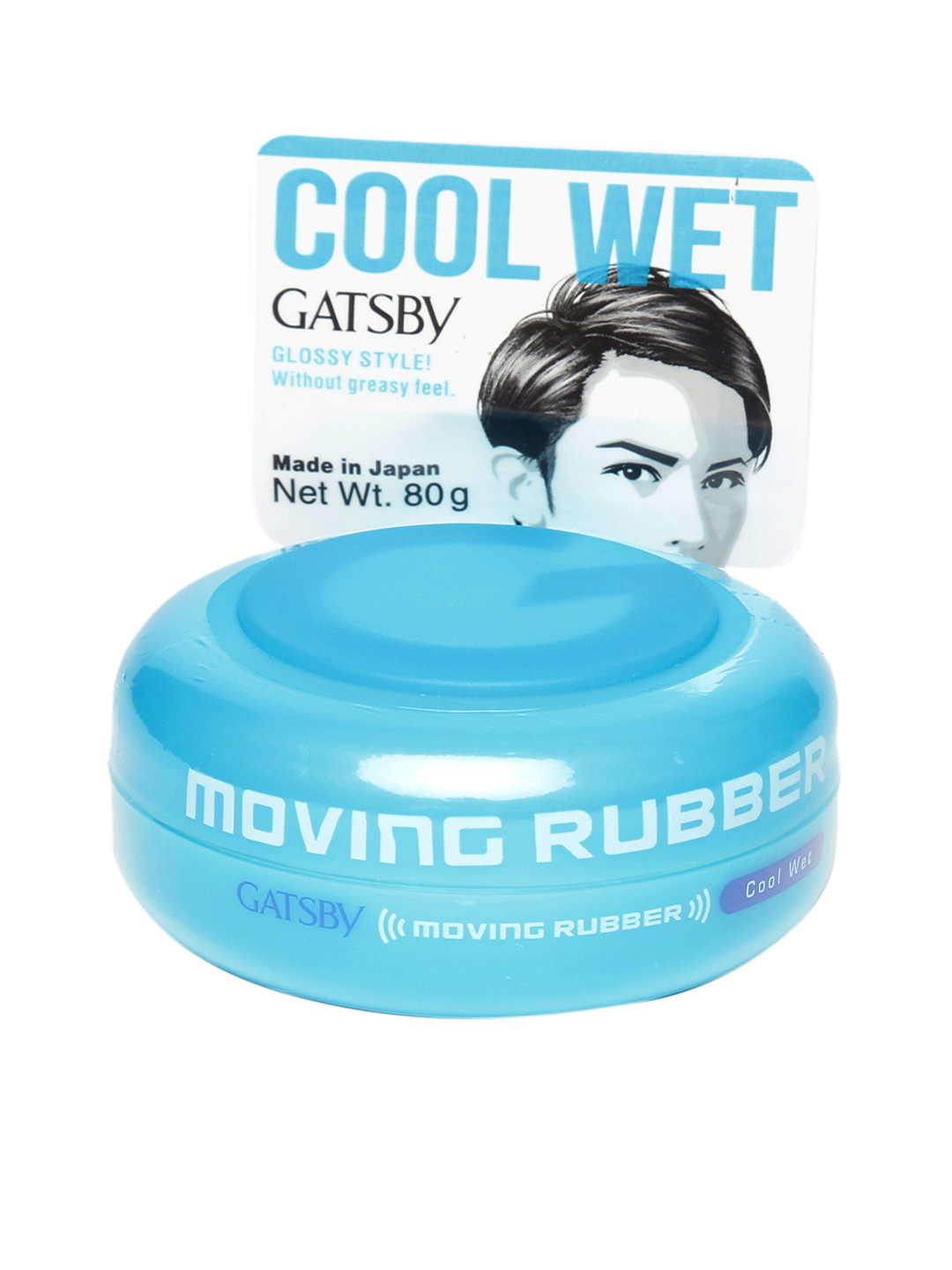 Gatsby Men Moving Rubber Cool Wet Hair Wax Image