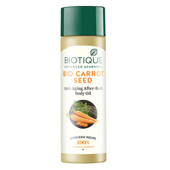 Biotique Bio Carrot Seed Anti-Aging Body Oil Image