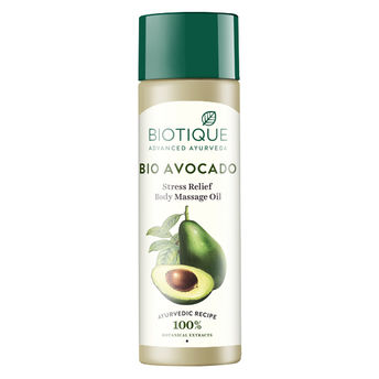 Biotique Bio Avocado Stress Relief Body Massage Oil Image