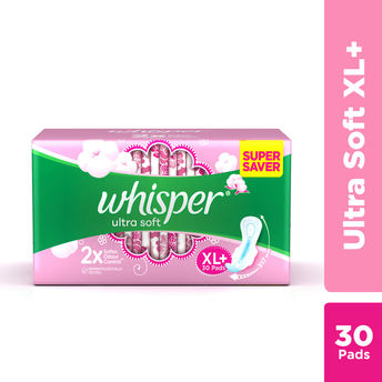 Whisper Ultra Soft 2x Softer Odour Control Image