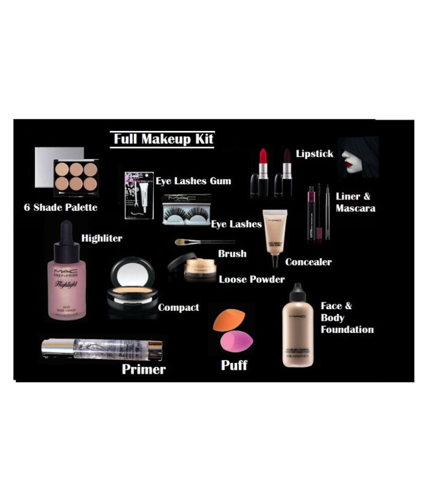 Mac Professional Party Full Makeup Combo Kit Face Image