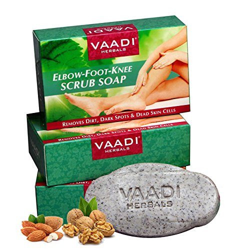 Vaadi Herbals Elbow Foot Knee Scrub Soap Image