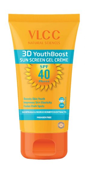 Vlcc 3D Youth Boost Spf40 Sunscreen Gel Creme Image