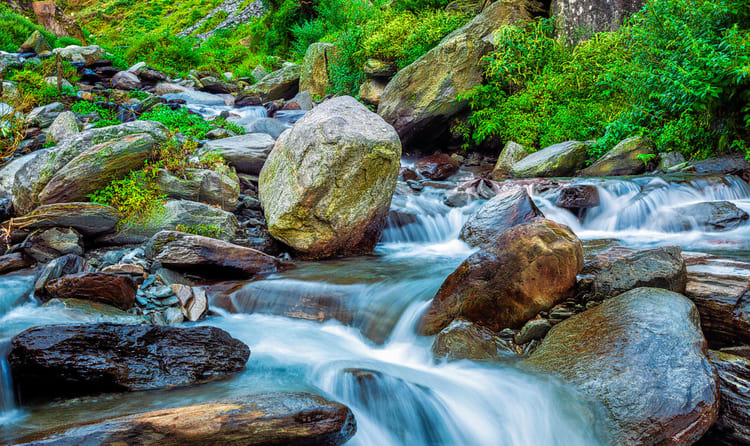 Bhagsu Waterfall - Kangra Image