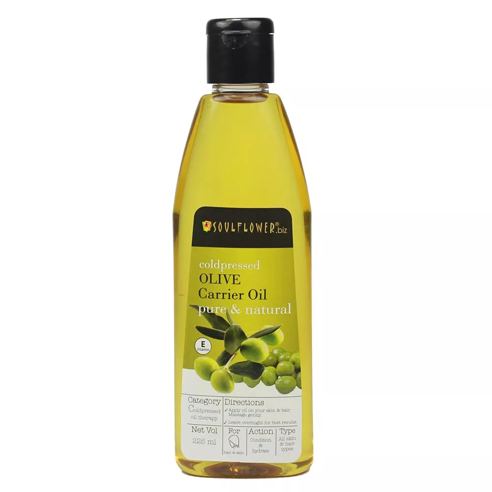 Soulflower Coldpressed Olive Carrier Oil Image