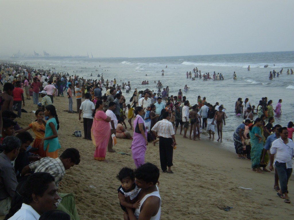 Santhome Beach - Chennai Image