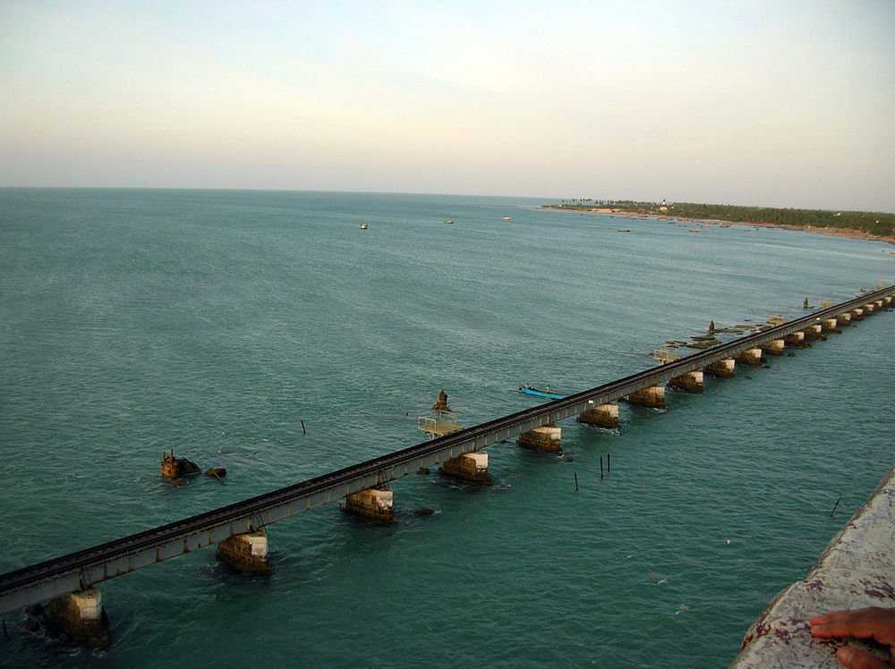 Adam's Bridge - Dhanushkodi Image