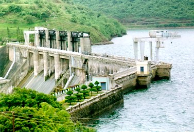 Bhadra River Project Dam - Shimoga Image