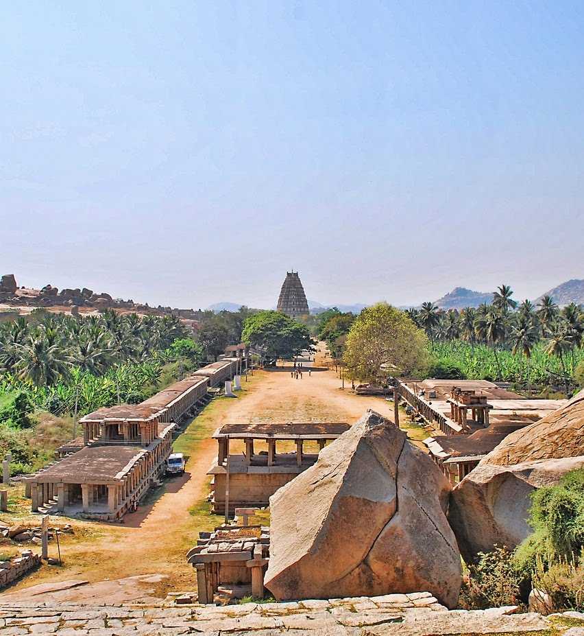 Hampi Bazaar - Hampi Image