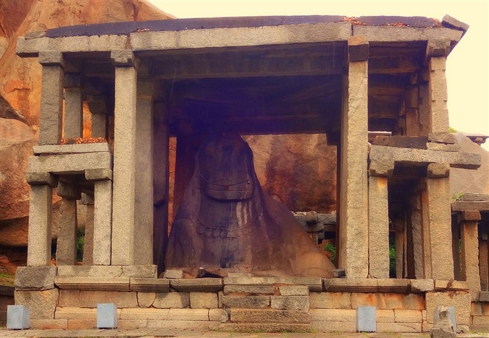 Monolith Bull - Hampi Image