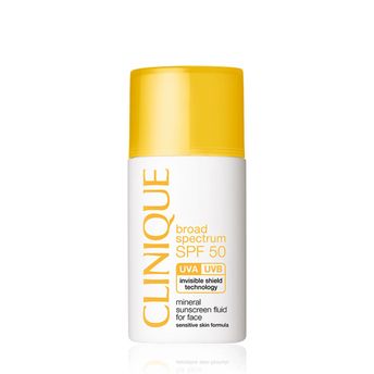 Clinique SPF 50 Mineral Sunscreen Fluid For Face Image