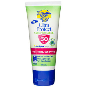 Banana Boat Ultra Protect Sunscreen Lotion PA+++ SPF 50 Image