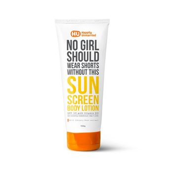 Happily Unmarried Sunscreen Body Lotion Image