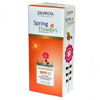 Zenvista Spring Flower Sunscreen With SPF 30 Image