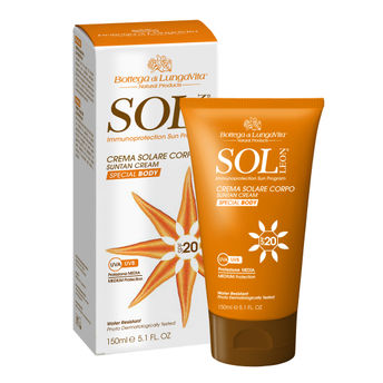 Bottega Di Lungavita Sol Leon Suntan Cream Body Spf 20 Image