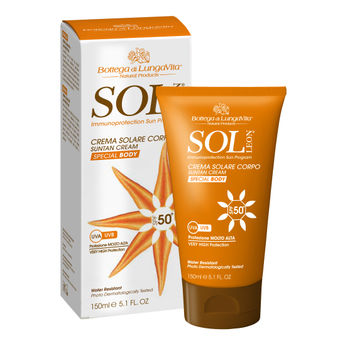 Bottega Di Lungavita Sol Leon Suntan Cream Body Spf 50 Image