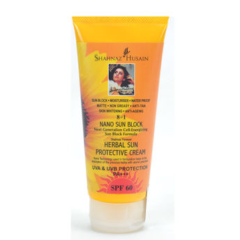 Shahnaz Husain Total Care Day Long Sun Block UVA & UVB Protection PA+++SPF 60 Image