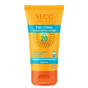 VLCC Fair+Glow Sun Screen Lotion SPF20 Image