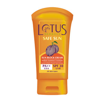 Lotus Herbals Safe Sun Block Cream SPF 30 PA++ Image