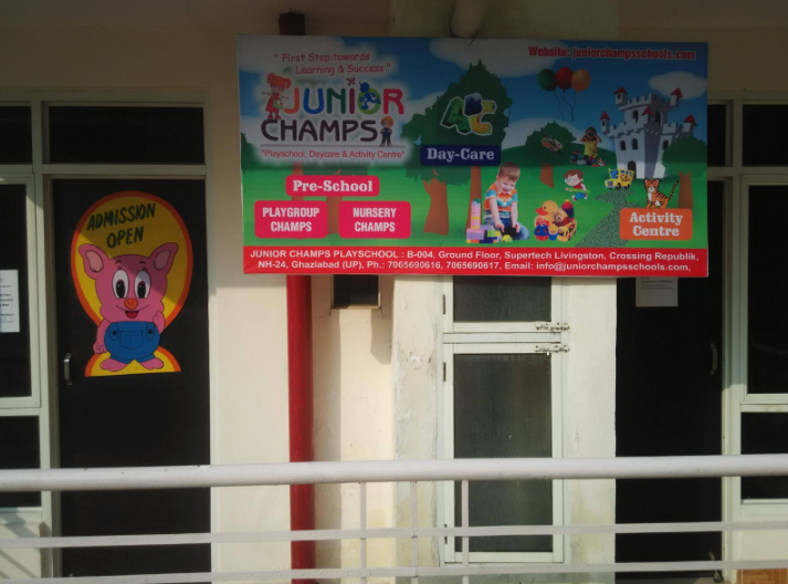 Junior Champs Playschool - Crossings Republic - Ghaziabad Image