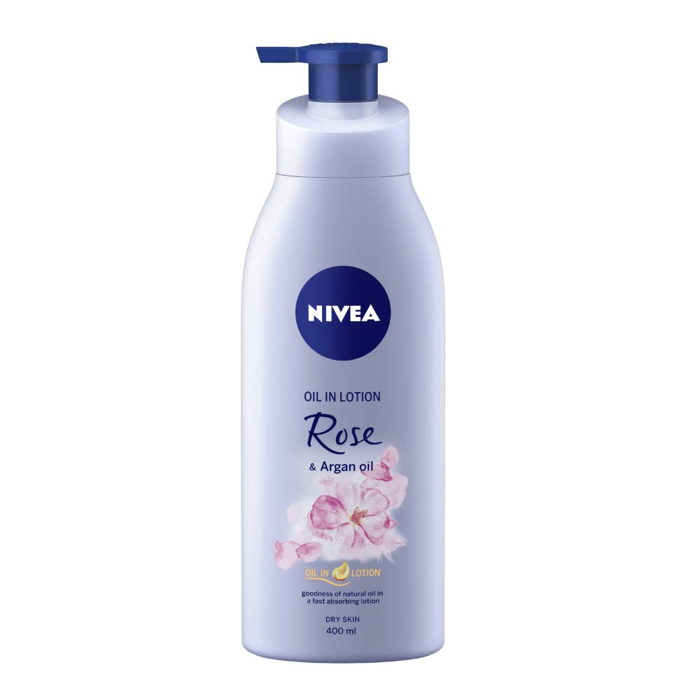 Nivea Oil In Lotion Rose & Argan Oil Image