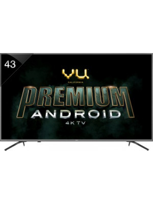 Vu 108 cm (43 Inches) Smart 4K Ultra HD Android LED TV Image