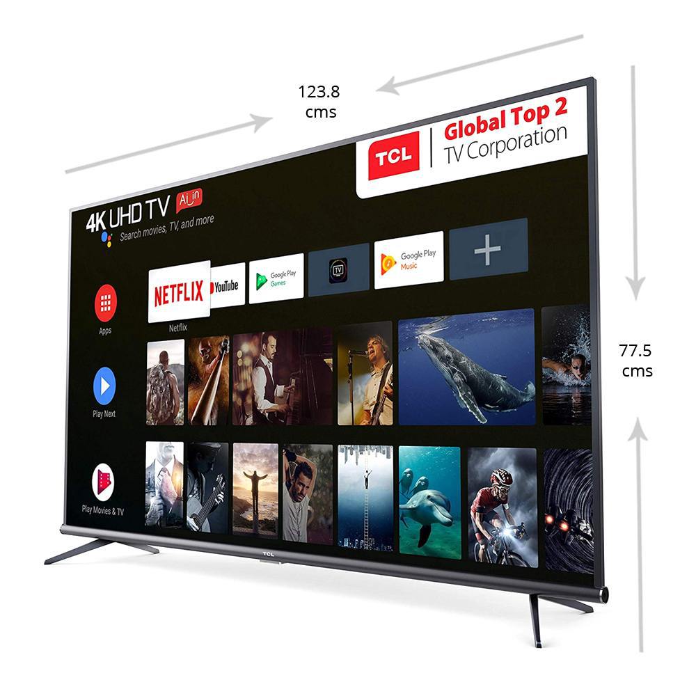 TCL (139.7 cm) 4K Ultra Smart TV (TCL55P8E) Image