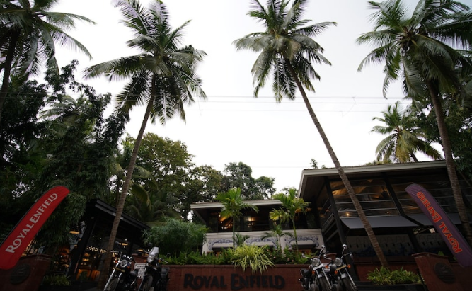 Royal Enfield Garage Cafe - Baga - Goa Image