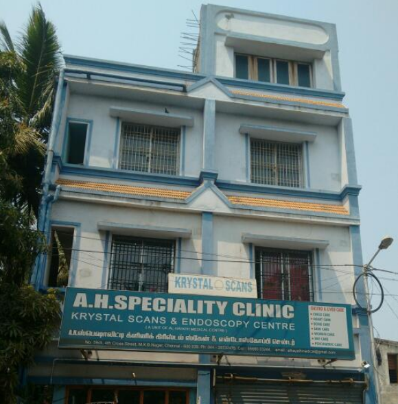 A H Multi Speciality Clinic Krystal Scans And Endoscopy Centre - Vyasarpadi - Chennai Image