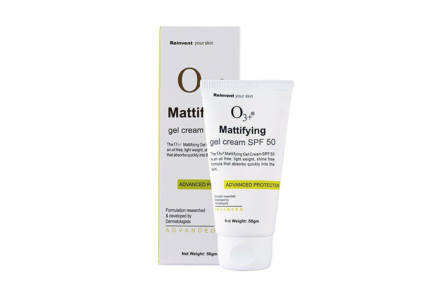 O3+ Mattifying Gel Cream Spf 50 -Dermal Zone Image