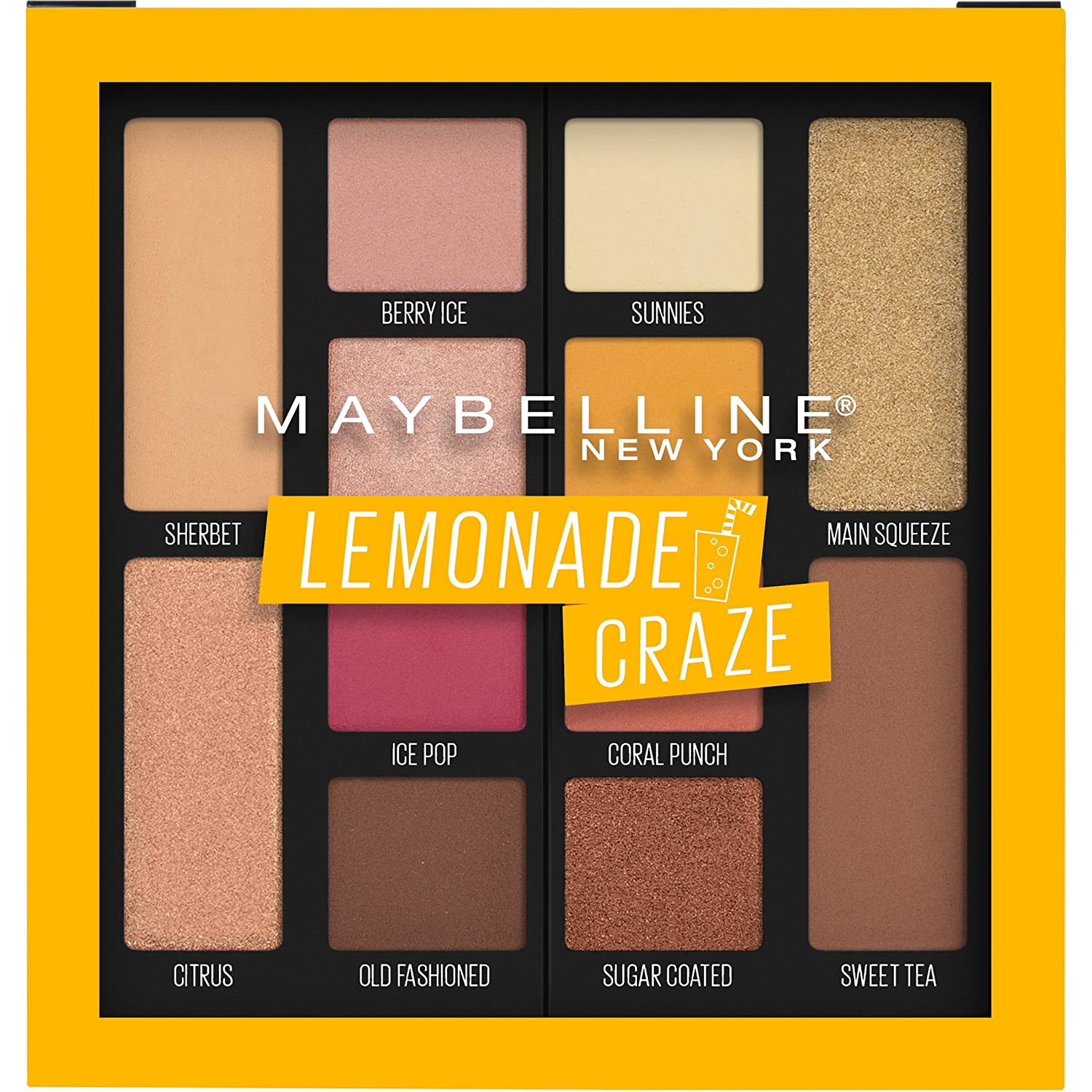 Maybelline New York Lemonade Craze Eye Shadow Palette Image