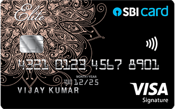 SBI Elite Credit Card Image