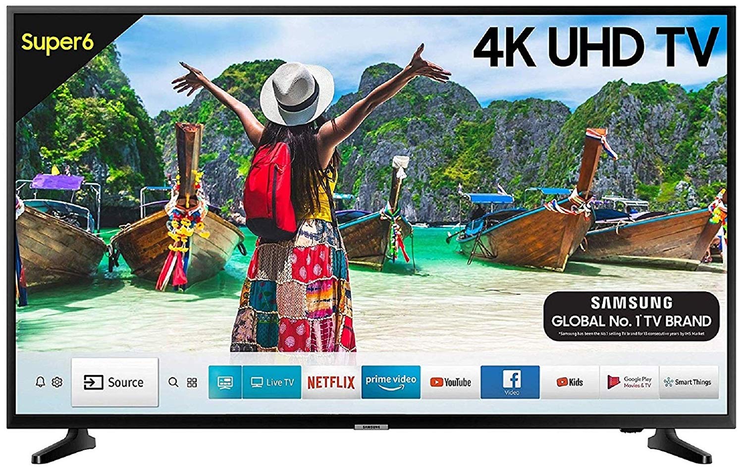 Samsung 138 cm (55 Inches) Super 6 Series 4K UHD LED Smart TV Image