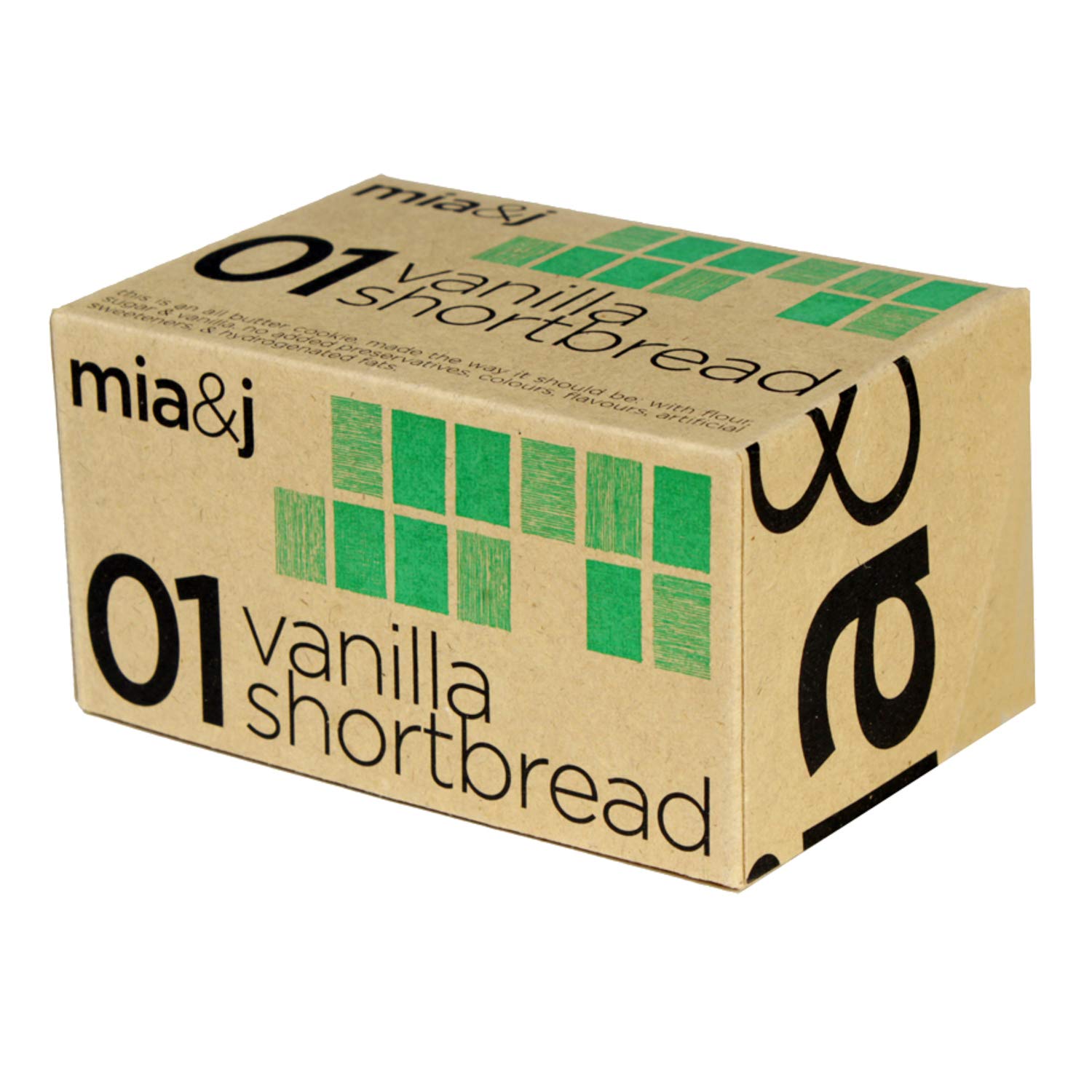 Mia&J Vanilla Shortbread Biscuit Image