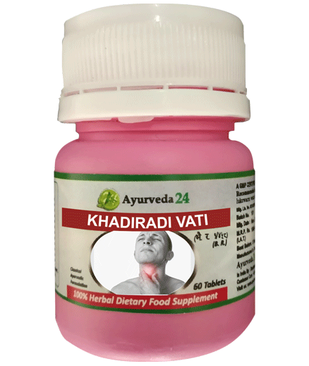 Ayurveda 24 Khadiradi Vati Image