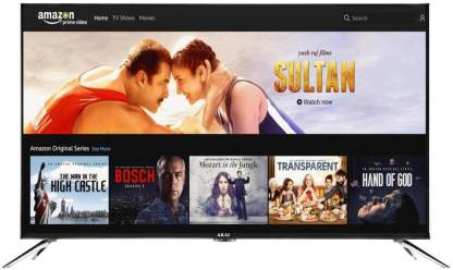 Akai 4K UHD Series 139.7cm (55 inch) LED Smart TV Image