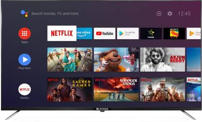 Kodak 108cm (43 inch) Ultra HD 4K LED Smart Android TV Image
