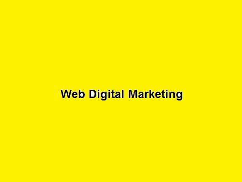 Web Digital Marketing Image
