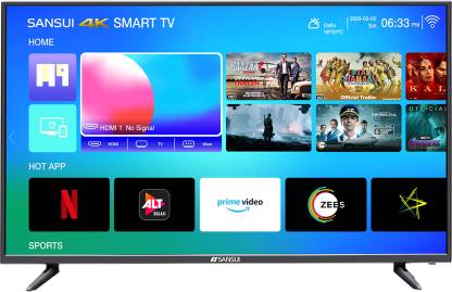 Sansui Pro View 109cm (43 inch) Ultra HD 4K LED Smart TV Image