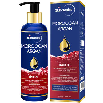 St.Botanica Moroccan Argan Hair Growth Oil Image