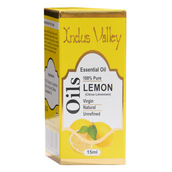 Indus Valley Bio Organic Lemon Essential Oil Image