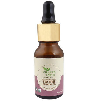 Natures Tattva Therapeutic Grade Organic Tea Tree Essential Oil Image