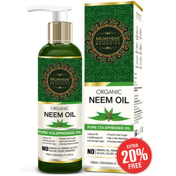 Morpheme Remedies Pure Coldpressed Organic Neem Oil Image