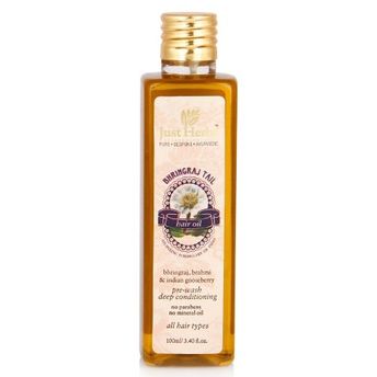 Just Herbs Bhringraj Tail Hair Oil Image