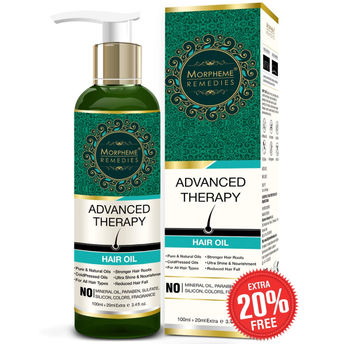 Morpheme Remedies Advanced Therapy Hair Oil Image