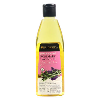 Soulflower Rosemary Lavender Healthy Hair Oil Image